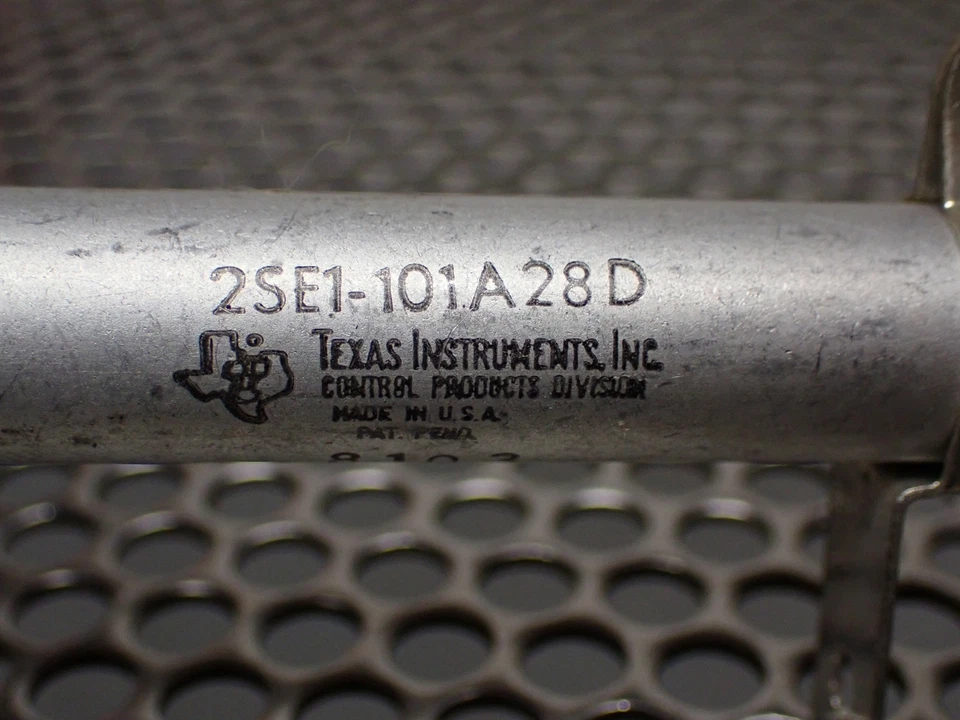 Texas Instruments 2SE1-101A28D Thermal Switch Used With Warranty See All Pics - Image 3 of 4