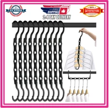 10 Pack Magic Hangers Space Saving Hangers Closet Space Saver Hanger Organizer