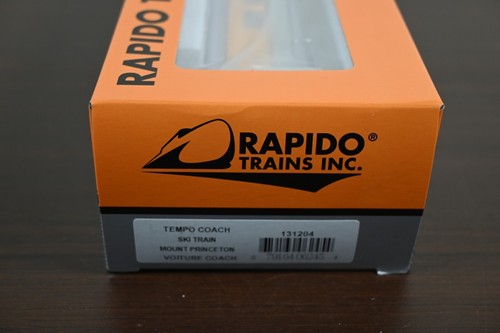 HO Rapido 131204 Rio Grande Ski Train “Mount Princeton” Tempo Coach Car - Picture 6 of 12