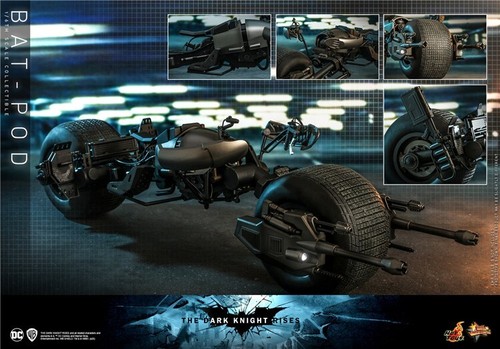 Hot Toys Batman: The Dark Knight Rises Batmotorcycle 1:6 scale collection - Picture 9 of 14