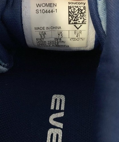 Saucony Ride ISO Women's running Shoes US Size 9.5  (S10444-1) - Picture 4 of 6