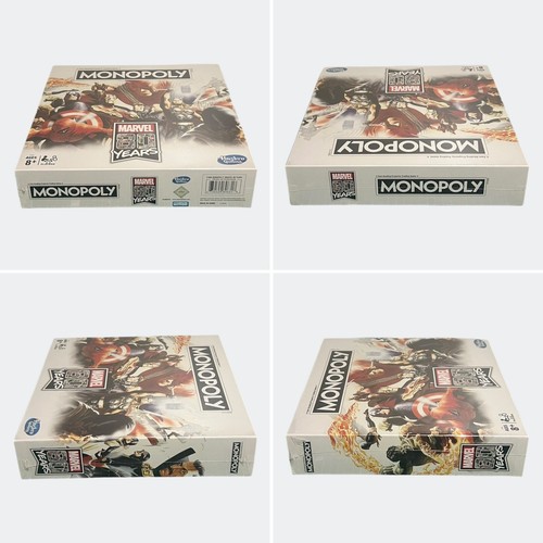 Marvel 80 Years (2018) + Black Panther (2018) Monopoly Board Games - New Sealed - Picture 12 of 24