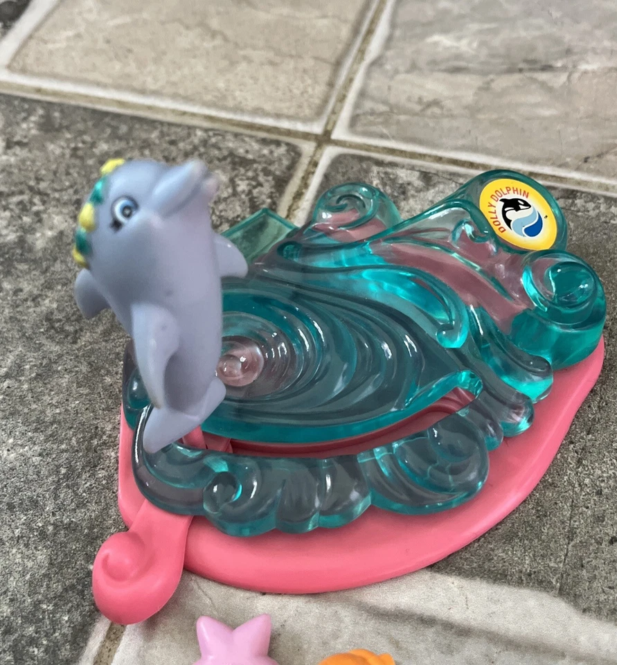VINTAGE LITTLEST PET SHOP SEA WORLD WHALE STARS SERIES DOLPHIN COMPLETE SET LOT - Image 2 of 4