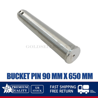 #ad #ad Universal Excavator Bucket Pin 90 mm x 650 mm Fit CAT Kubota John Deere Komatsu $195.29
