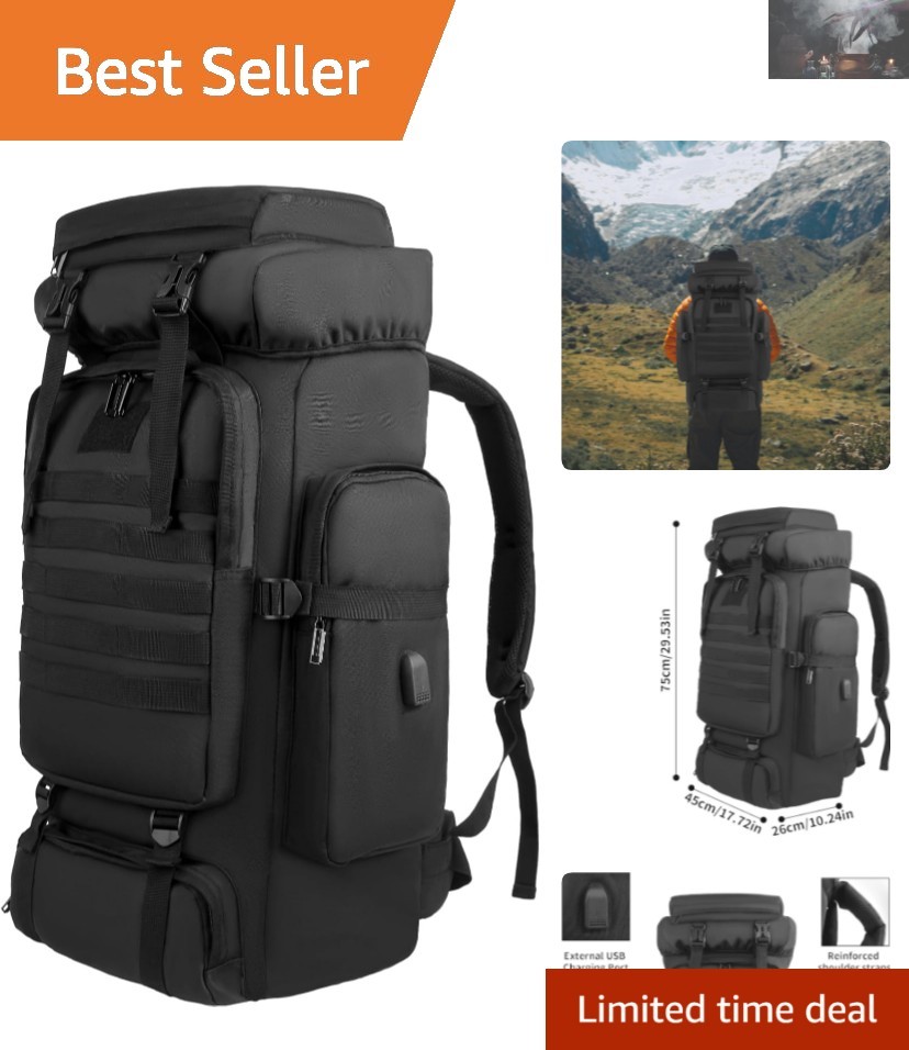 best 80l hiking backpack Apex 80 - Bottle Pockets on Both Sides Outdoor Products Crestone 80L Internal