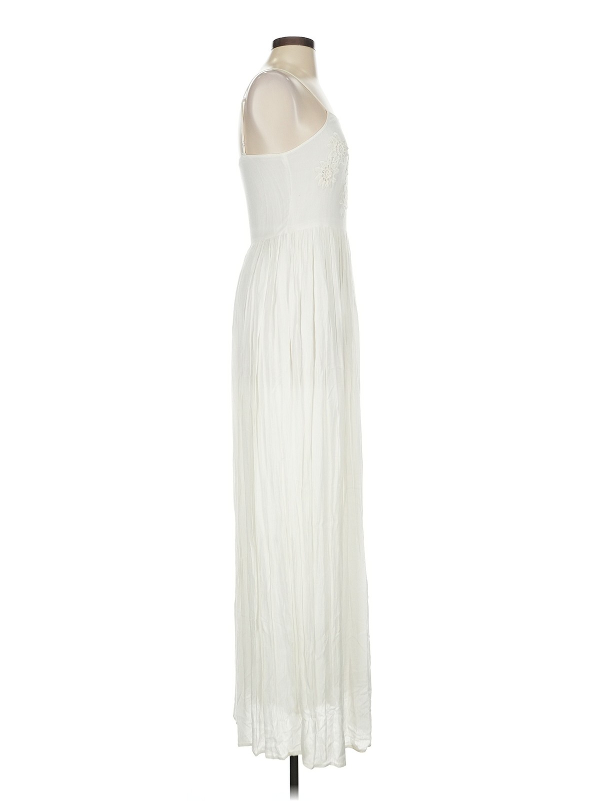 Mango Women Ivory Cocktail Dress 2 thumbnail 3