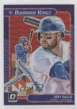 2021 Panini Donruss Optic Diamond Kings Red Wave Prizm Joey Gallo #15 6ks
