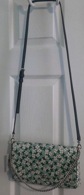 NWT Kate Spade Laurel Way Greer Floral Pop Prin Aphrodite Crossbody Blue Multi