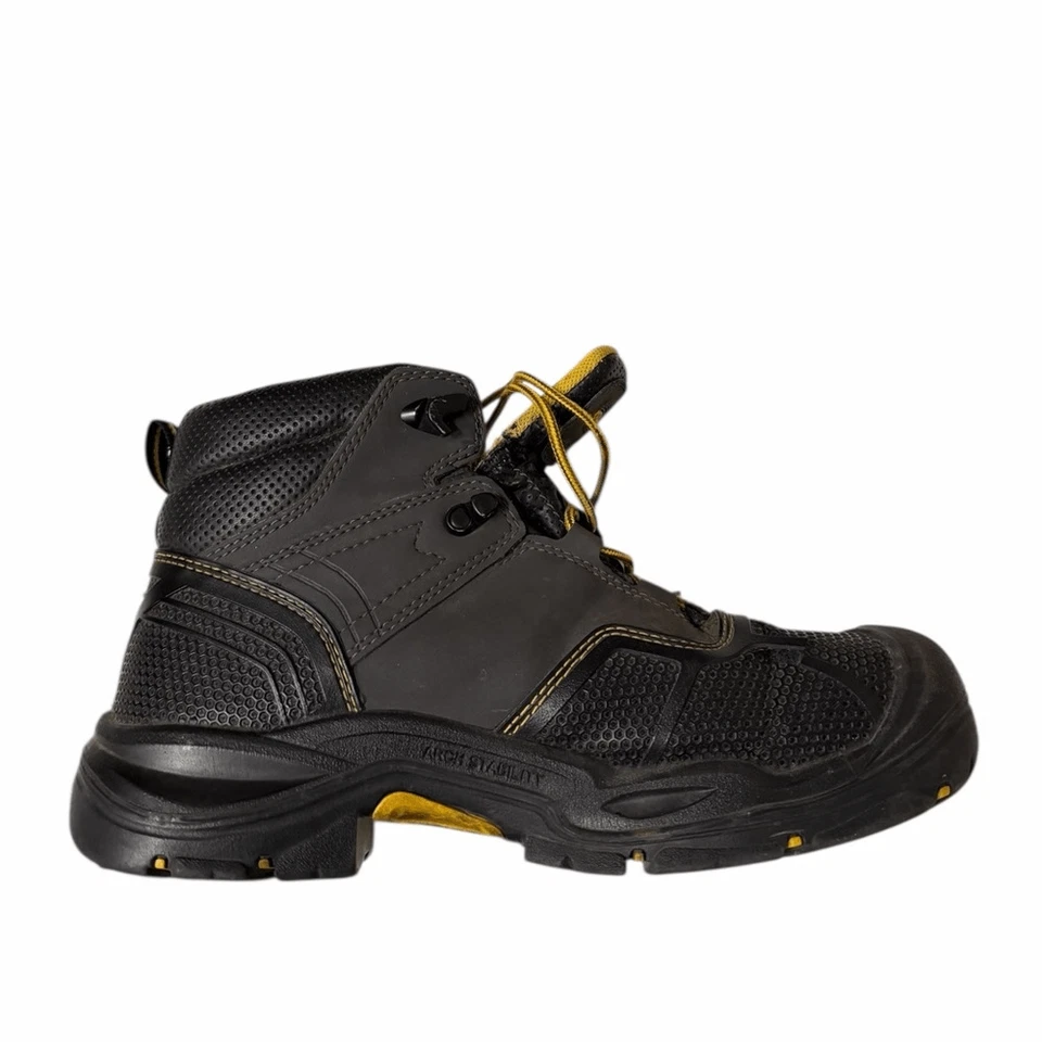 Botas de Trabajo Impermeables Keen Logandale 6" Puntera de Acero Negras Talla 10 Foto 3 de 4