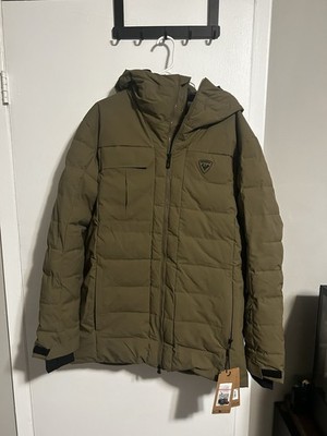 NWT Men s Rossignol Parka Jacket XL EU52  Fig  Green, great for ski & snow