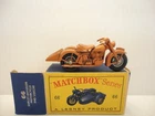 1962 Lesney Matchbox No.66 'HARLEY DAVIDSON CYCLE'-w/D-box-see photos & more MBX
