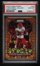2020 Panini Prizm Rookie Orange Disco Clyde Edwards-Helaire PSA 10 GEM MT 0h28