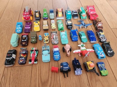 42x Cars Disney Pixar Mattel Autos Diecast und Kunststoff..rar