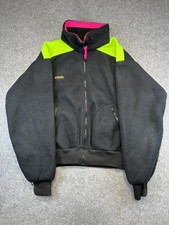 Vintage 90s Columbia Fleece Mens M Retro Color Full Zip Jacket Gorpcore Outdoors