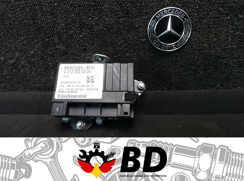 C58-80 * Mercedes W207 W212 A2124400414 Steuergerät Kraftstoffpumpe A2129000306