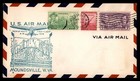 Mayfairstamps US 1940 West Virginia Moundsville AM 49 air mail First Flight Cove — photo 1