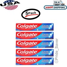Colgate Cavity Protection Anticavity Fluoride Toothpaste Great Regular 6OZ 5 PK