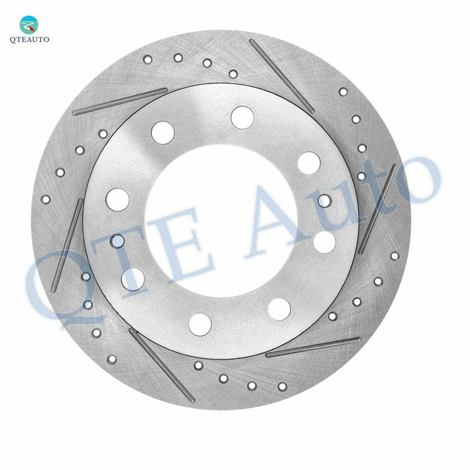 Rotores de disco de freio dianteiros perfurados com fenda 325 mm para 2002-2013 GMC Yukon XL 2500 - Imagem 2 de 4