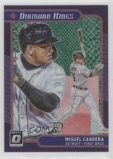 2021 Donruss Optic Diamond Kings Green Dragon Prizm 82/88 Miguel Cabrera 0r2f