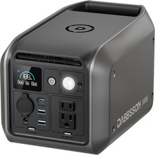 298Wh Portable Power Station - 300W Solar Generator for Camping  Travel