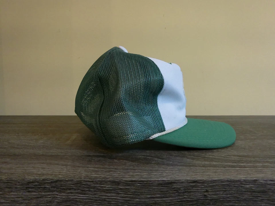 De colección New York Jets Deportes Especialidades Cuerda Camionero Sombrero Snapback Hecho Corea Años 80 Foto 4 de 4