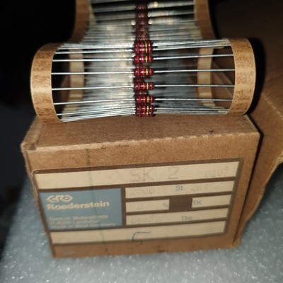 ROE SK2 VINTAGE 2K4 5% 1/4W CARBON RESISTORS MARSHALL AMP EQ PIHER QLTY! 50PCS