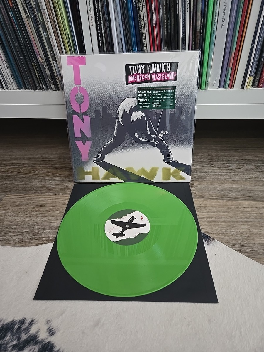 Tony Hawk American Wasteland Soundtrack GREEN vinyl record PS2 New