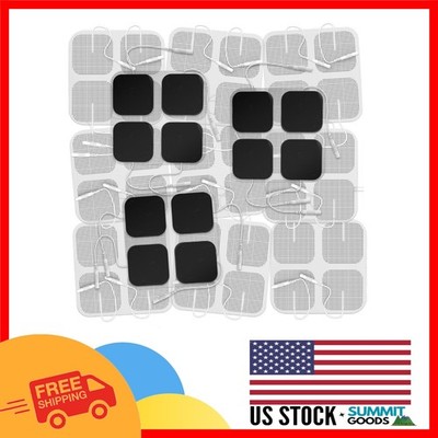 48 Pcs TENS Unit Pads 2''X2'' - Universal Electrotherapy Replacement Electrode
