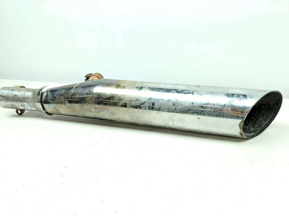 08 Suzuki VS1400 Intruder 1400 silenciador de tubo de escape cabeça (A) - Imagem 3 de 4