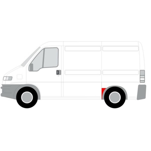 InnenkotflüGel Radhausschale Hinten Links FüR Fiat Ducato Kasten CitroëN-image