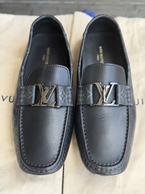 Louis Vuitton Monte Carlo Moccasin Black Monogram leather LV  display picture 3