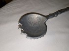 Nima Oberoi Lunares Aqos Nautilus Shell Sand Cast Aluminum Salad Serving Spoon — photo 4