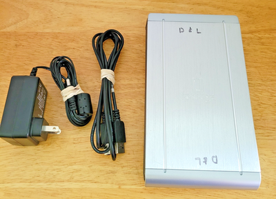 External Hard Drive 500 GB - Iomega MDHD500-UE With Cables Tested