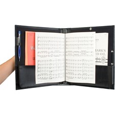 Pro Tec FSA1E Deluxe Choral Folder with Elastic String Dividers  Adjustable ...