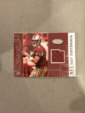 Jeff Garcia: 2002 Fleer Hot Materials Game Worn Jersey San Fran 49ers #HM-JG
