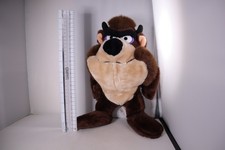VTG Warner Bros Mighty Star Taz Stuffed Animal Plush 1537 Tasmanian Devil 1989