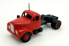 Nostalgic Miniatures - Red Mack Semi Truck