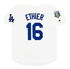 Andre Ethier 2008 Los Angeles Dodgers Men's Home 50th Anniv. Jersey