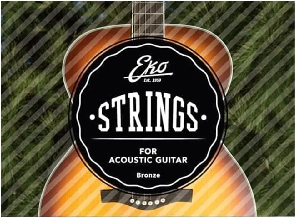 EKO GUITARS – CORDES DE GUITARE ACOUSTIQUE BRONZE 11-52 LIGHT MEDIUM SET/6 - Photo 1/1