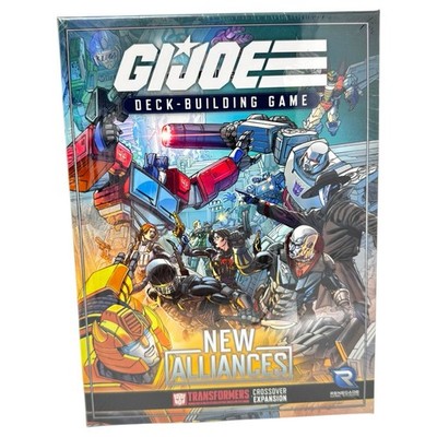 GI Joe New Alliances Transformers - Deck Building Crossover Exp.Game NEU IG Toys