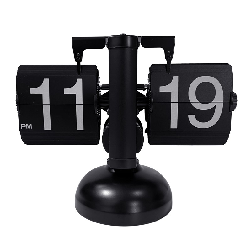 Creative Shape Flip Clock Home Decorative Clock for Bedroom 