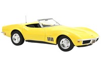 Norev Chevrolet Corvette C3 Convertible 1969 Gelb 1:18