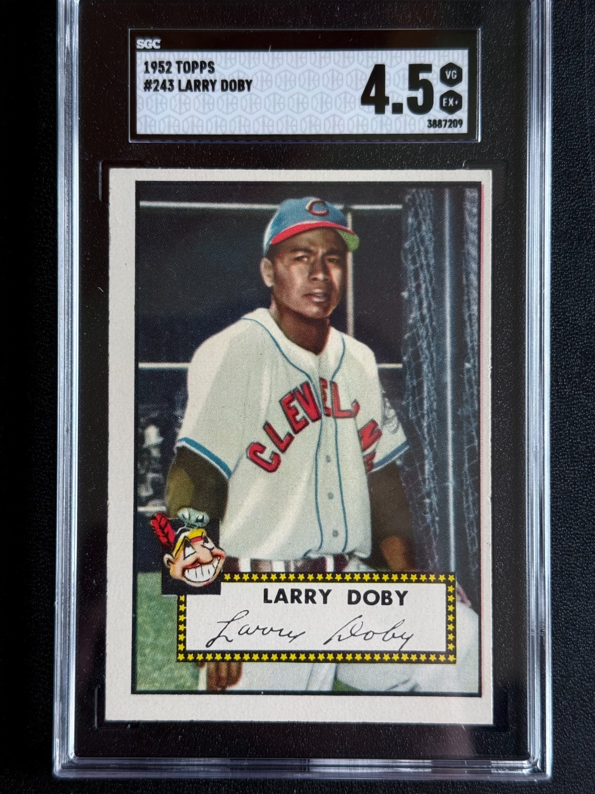 1952 Topps Larry Doby #243 SGC 4.5