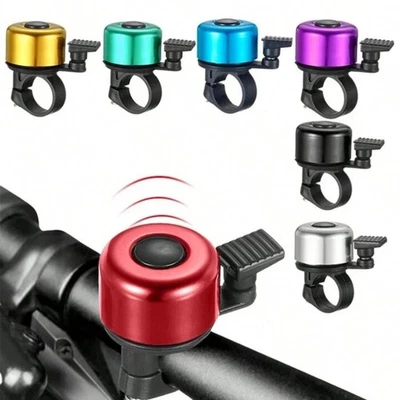 Mini Bike Bell Ring Loud Handlebar Alarm Road Mountain Bicycle Bell Adults Kids - Image 1 of 4
