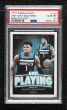2020-21 Panini NBA Hoops Now Playing Anthony Edwards #SS-6 PSA 10 GEM MT 1sc3