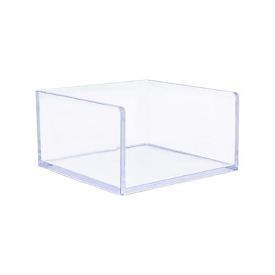 NatSumeBasics Acrylic Sticky Note Holder Dispenser Clear Stikcy 