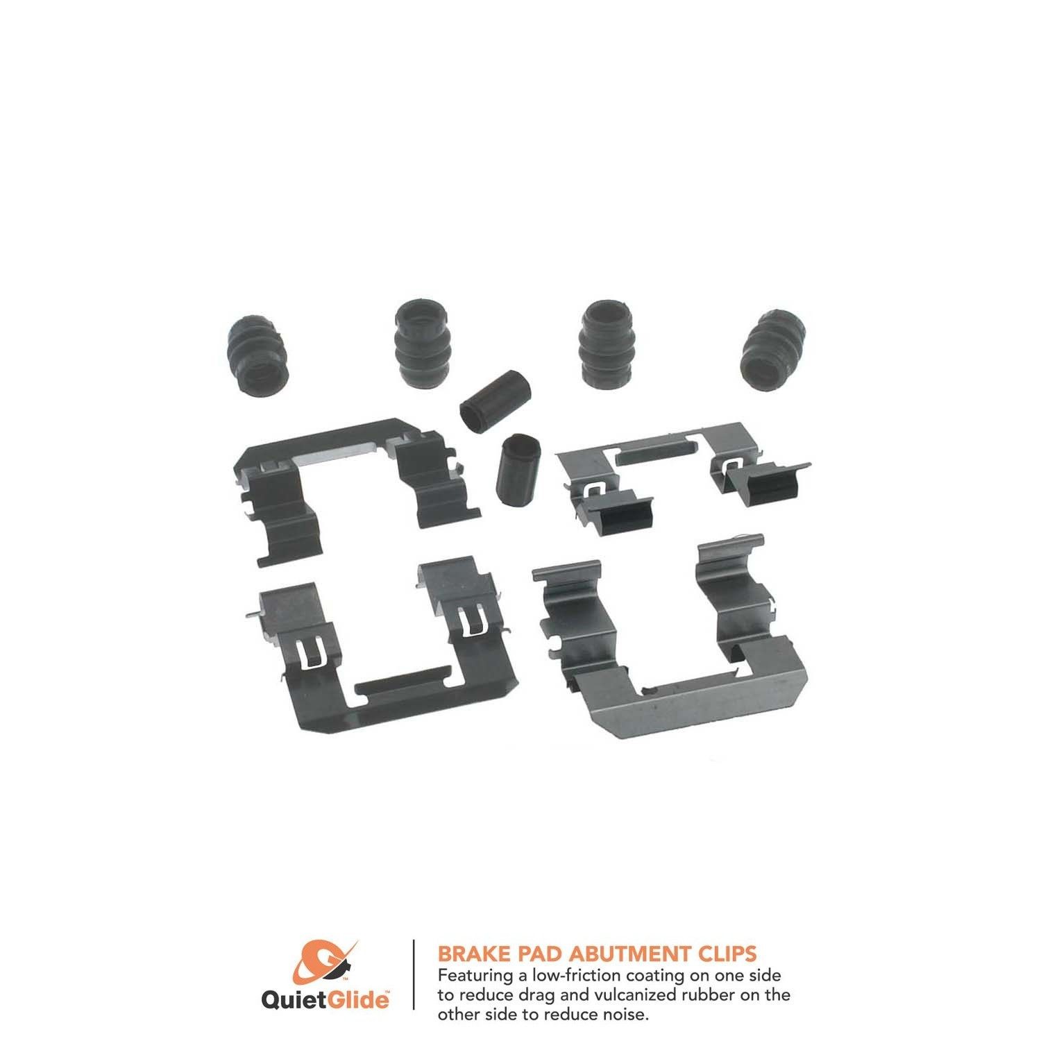 Carlson 13417Q Disc Brake Hardware Kit For Select 02-12 Saab Subaru Models