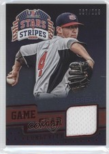 2015 Panini Stars and Stripes Game Gear Longevity Ruby /299 Kale Breaux #53 0w8