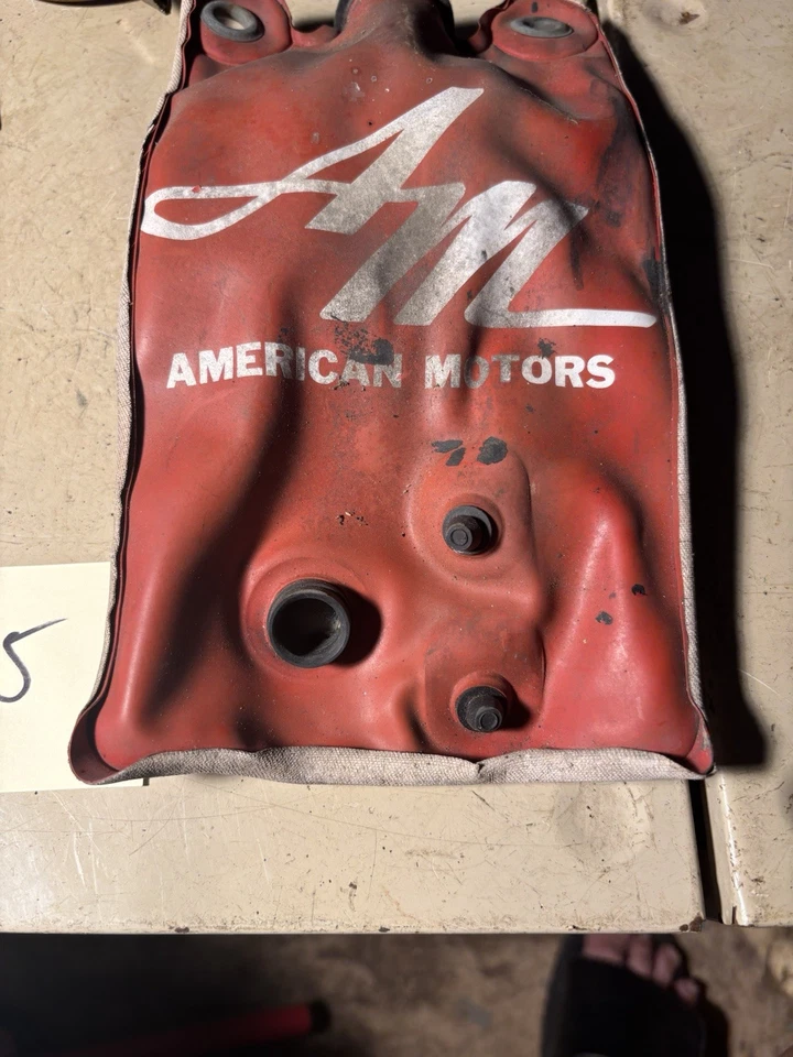 1968 1969 68 69 AMC Amx Javelin bolsa de lavadora eléctrica depósito sin tapa sin bomba Foto 2 de 4