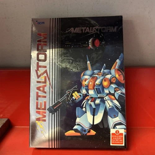 Metal Storm NES Spiel - CIB - Nintendo NES - Metalstorm - Irem - sealed
